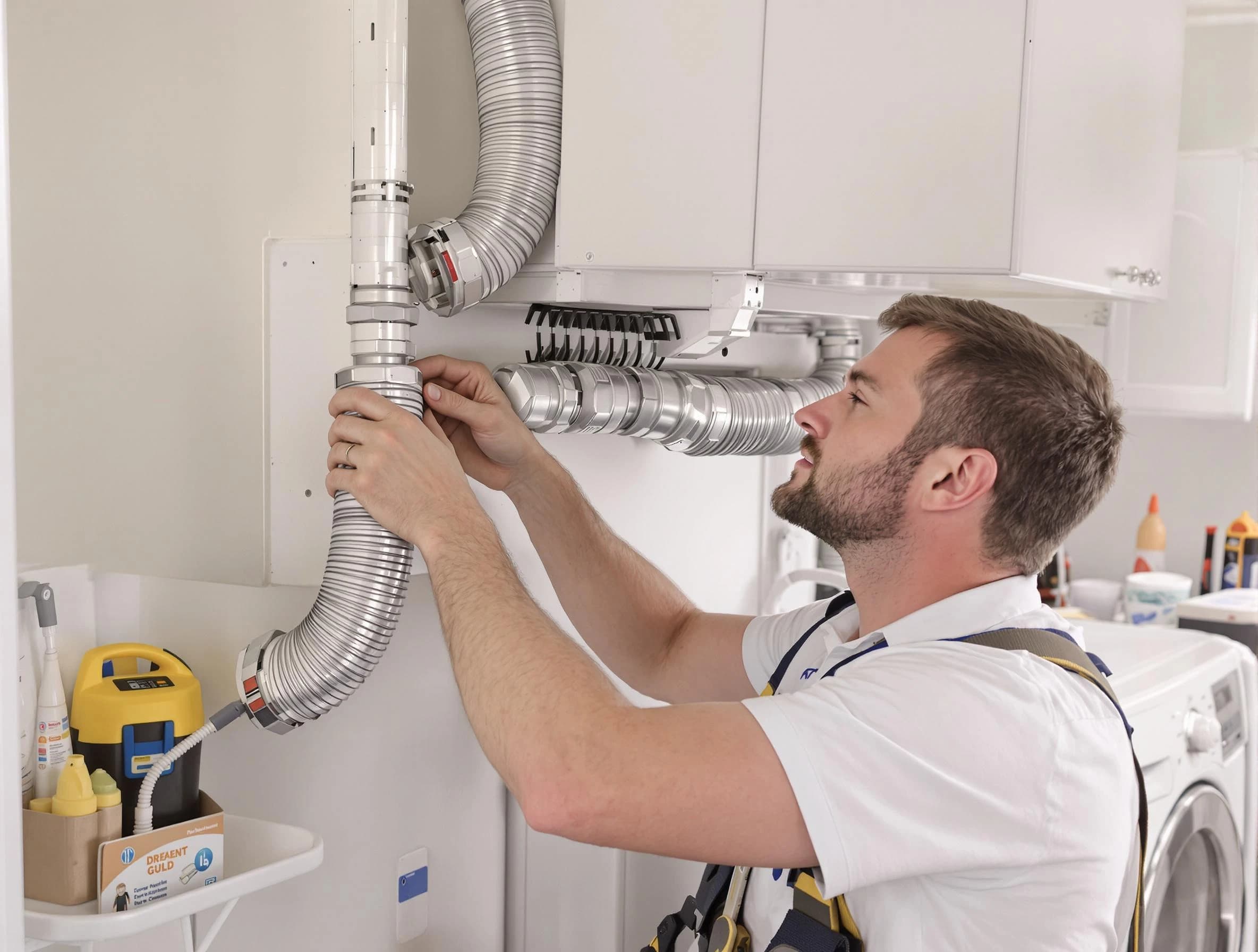 Professional dryer vent repair and installation by Mountain Brook Dryer Vent Cleaning in Mountain Brook