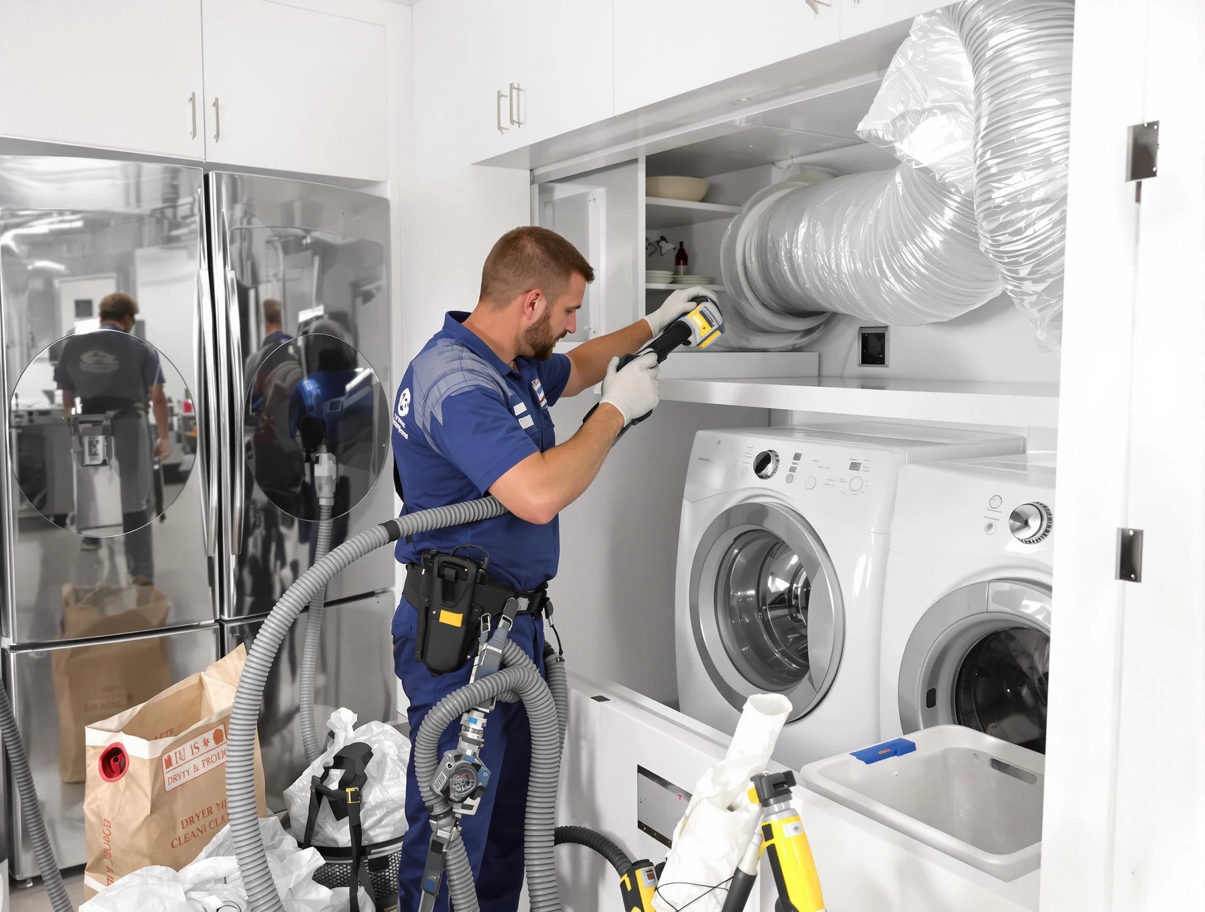 Professional duct cleaning by Mountain Brook Dryer Vent Cleaning in Mountain Brook