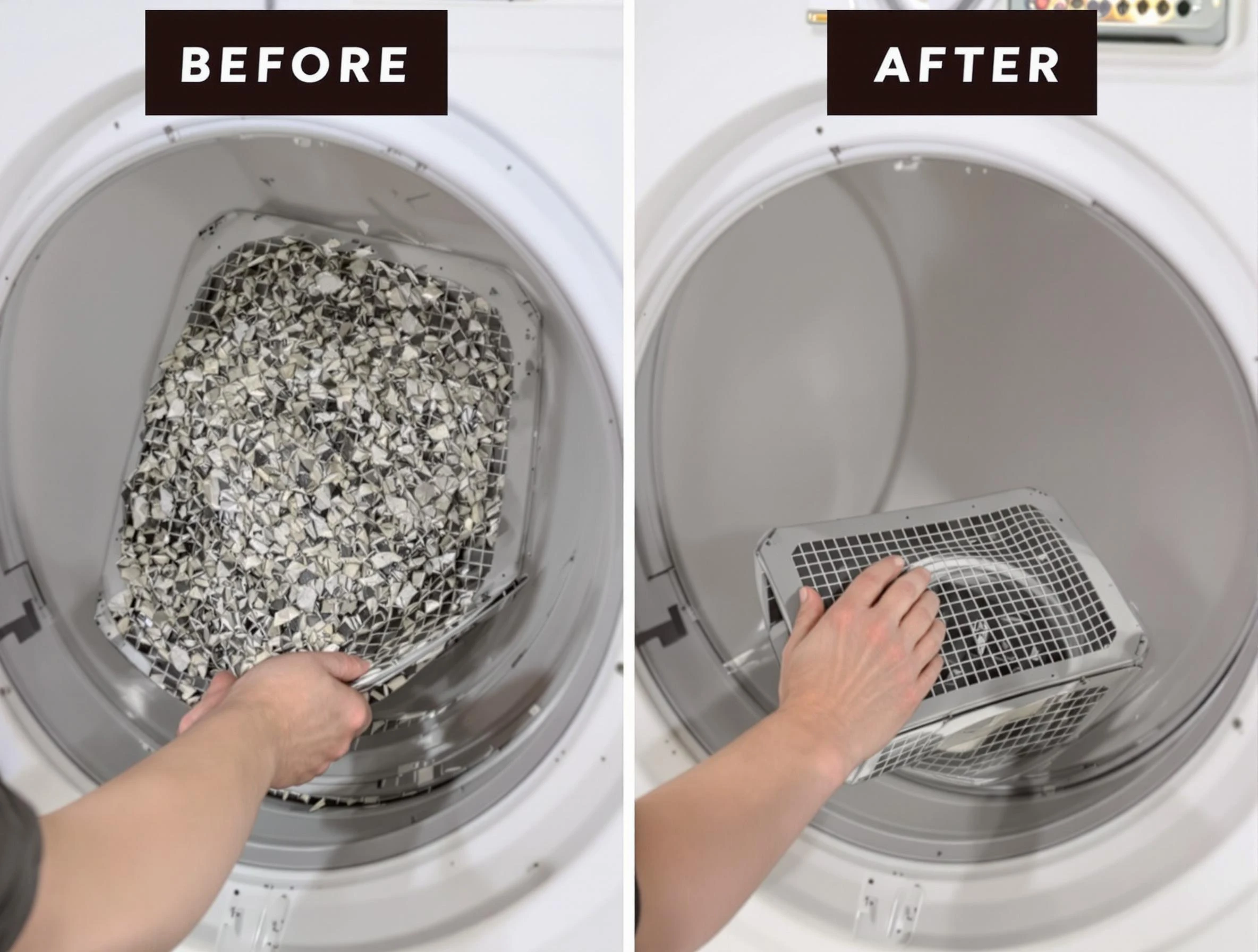 Professional lint trap cleaning by Mountain Brook Dryer Vent Cleaning in Mountain Brook