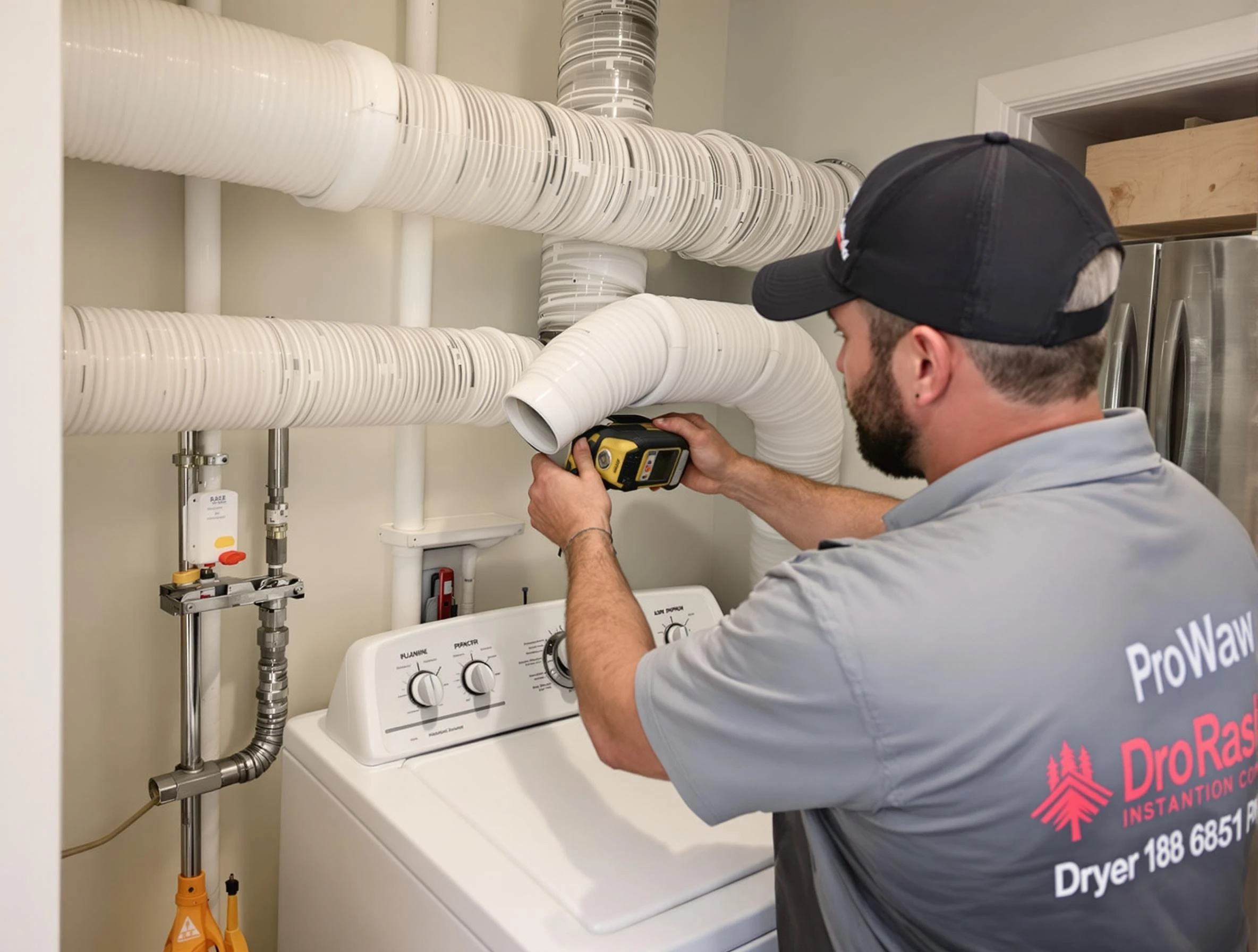 Professional dryer vent hose installation by Mountain Brook Dryer Vent Cleaning in Mountain Brook