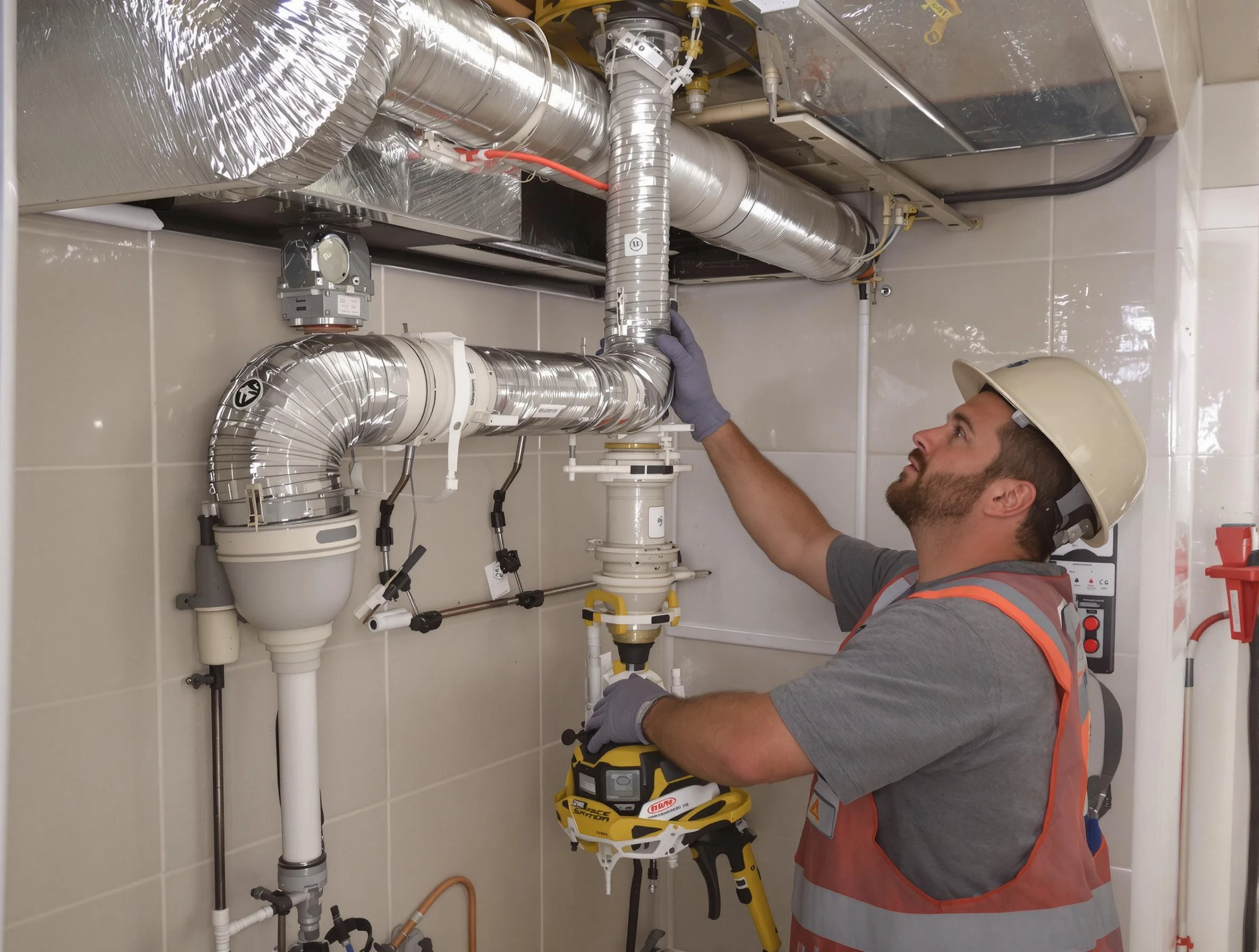 Mountain Brook Dryer Vent Cleaning expert performing professional dryer vent repair and installation in Mountain Brook